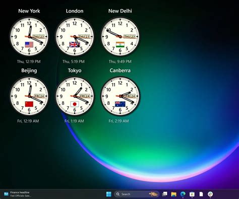 Image result for Windows 1.0 Desktop Clock Widget