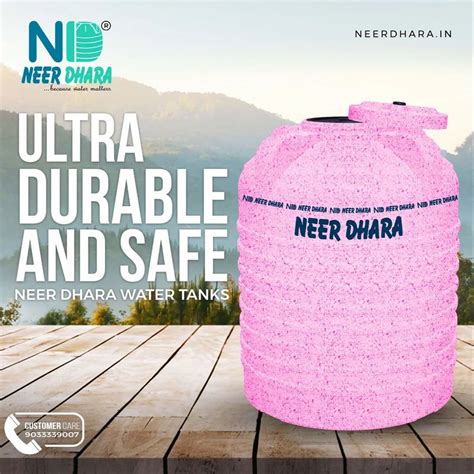 NEER DHARA WATER STORAGE TANKS - Virgin Water Tanks Manufacturer from ...