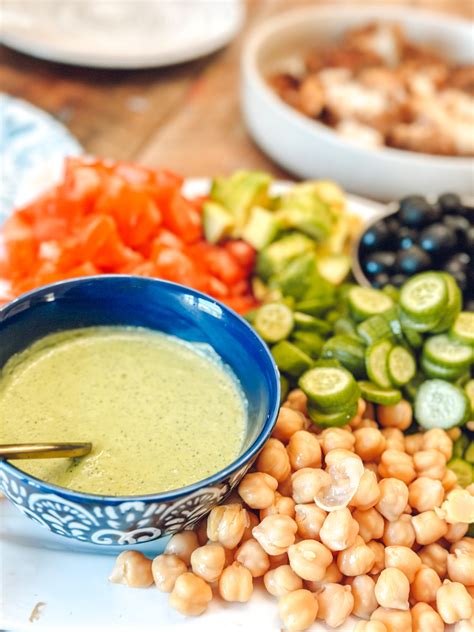 Easy healthy creamy Greek salad dressing - Christina Maria Blog