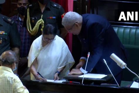 Mamata Banerjee, two other TMC MLAs take oath