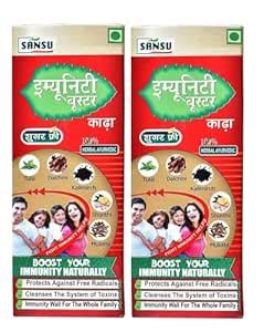 Buy Sansu Immunity Booster Kadha 1000ml, (Pack of 2) Online at Low ...