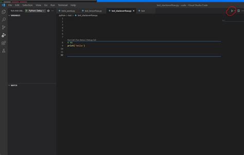 Image result for How to Run Python Script in vs Code