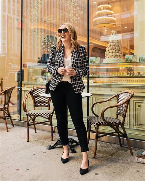 13 Tweed Blazer Outfit Ideas - wit & whimsy