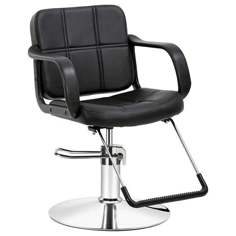 Advwin Advwin Barber Chair, Salon Stool Swivel Styling Chair Backrest ...