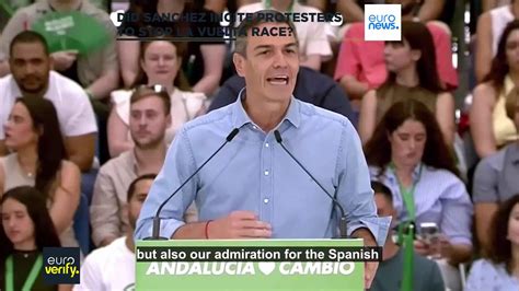 Did Pedro Sánchez incite pro-Palestine protesters to stop La Vuelta ...