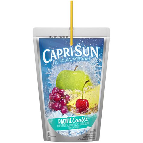 Capri Sun Pacific Cooler Nutrition Facts | Besto Blog