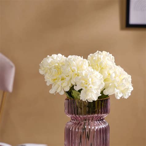 Artificial Chrysanthemum Bouquet White Set Of 2 Online - Premium ...