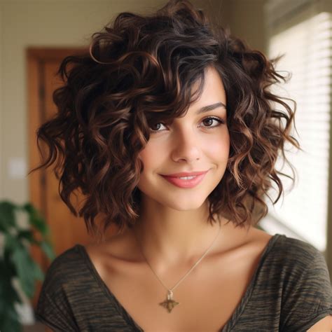 Embracing the Curl: 30 Short Curly Hairstyles 2024 | Bob haircut curly ...