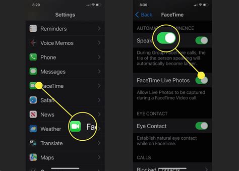 How to Turn On FaceTime Live Photos