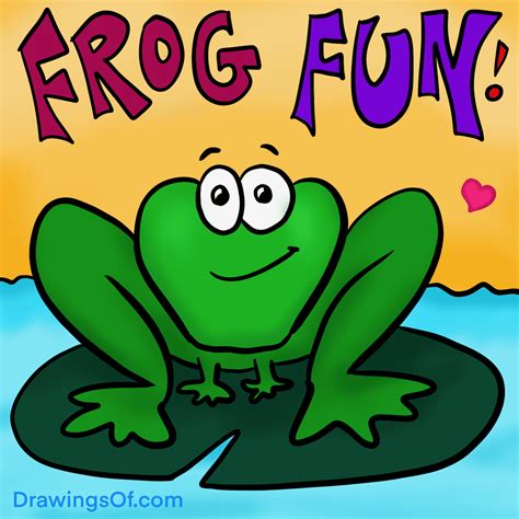 Image result for Easy Frog Drawing Tutorial