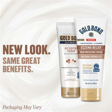 Buy Gold Bond Cream, Eczema Relief, 8oz Tube Online at Lowest Price in ...