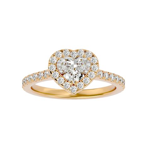 Erica Diamond Halo Ring – KeratiDiamonds