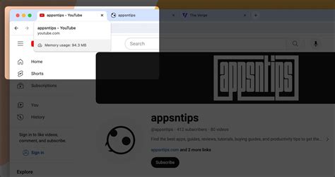 Image result for Chrome Tab Memory Usage