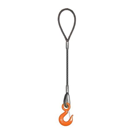 Heavy Duty Single Body Wire Rope Slings (Eye To Hook) (2 Meter, 19mm -5 ...