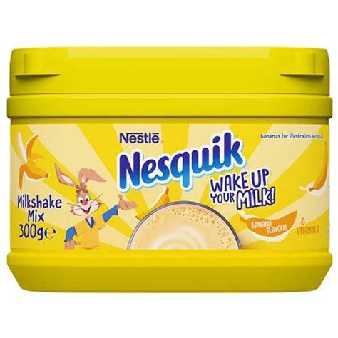 Nesquik Milkshake Mix Banana 10 x 300g – Planet Foods