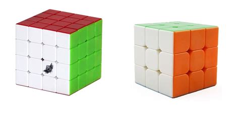 Emob Magic Cube Puzzle Combo - 3X3X3 and 4X4X4 (Multicolor) : Amazon.in ...