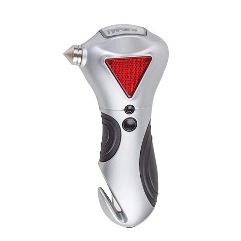 GROZ 4 in 1 Multipurpose Car Emergency Tool Kit | Seatbelt Cutter, Car ...