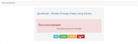 JavaScript How to Change Class Name 的图像结果