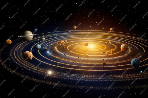 Solar System Top View 的图像结果