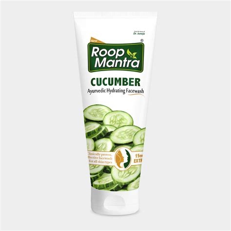 Cucumber Face Wash for Men & Women by Roop Mantra – Divisa Store