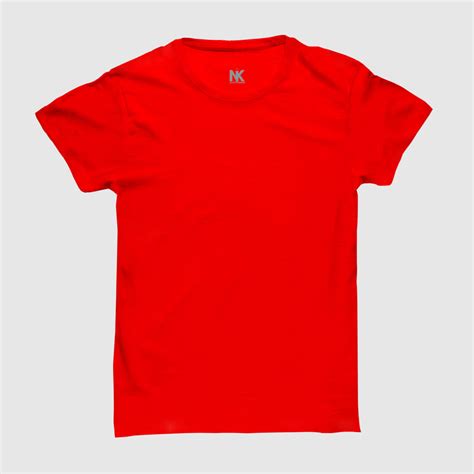 Red T Shirt Mockup