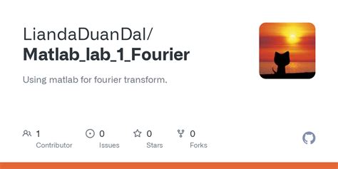 Fourier Transform in MATLAB 的图像结果