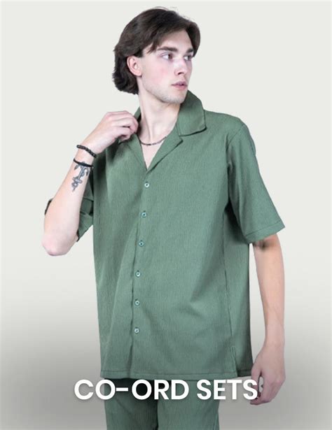 Shop Men Co-ord Set at Flat 20% Off, Hurry! | Tistabene