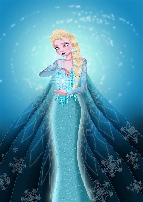 Elsa - Frozen Fan Art (35090148) - Fanpop