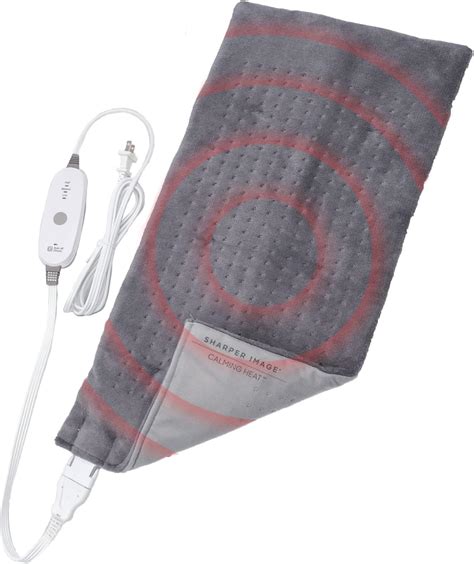 Buy Calming Heat Massaging Weighted Heating Pad by Sharper Image ...
