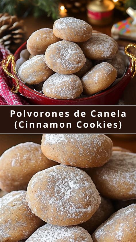 Polvorones de Canela (Cinnamon Cookies) - WEEKNIGHT RECIPES
