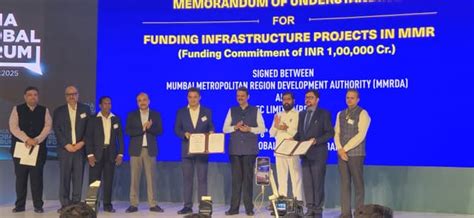 REC Limited Signs MoU with MMRDA for ?1 Lakh Crore Investment in Mumbai ...