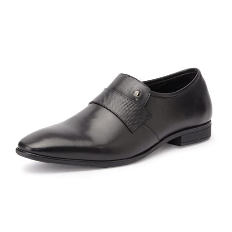 Buy Hush Puppies Men Formal Slip on Shoes - BLACK 8 (UK) (8546452) at ...