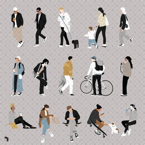 Plaza People Vector 的图像结果