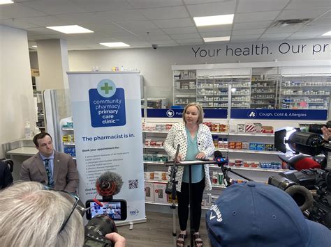 14 new primary care clinics coming to pharmacies in N.S. | Country 100.7