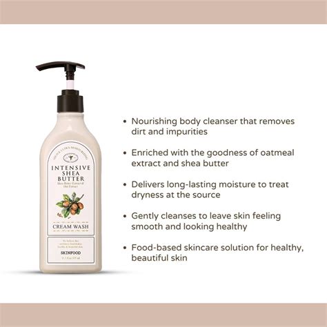 Buy Skinfood Intensive Shea Butter Cream Wash - 355ml Online at Best ...