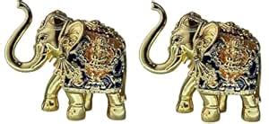 Buy SwarnaHasti Elephant Idol Showpiece for Vastu, Prosperity, Good ...