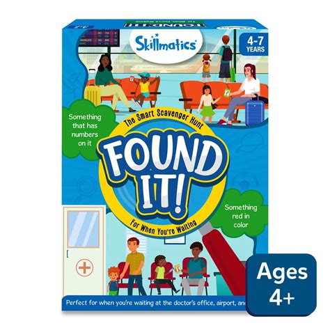 Scavenger Hunt Games - Best Hunt Games For 4+ Years | Skillmatics UK