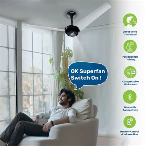 Superfan Super myQ Smart BLDC Fan with 5 Years Warranty - 120 cm ...