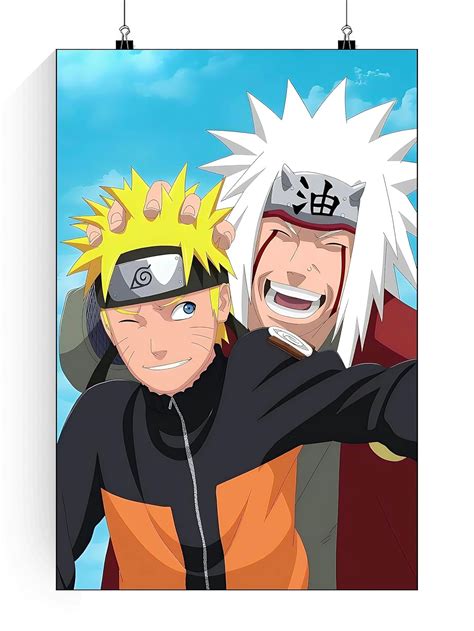 Times Comic Naruto Jiraiya Poster | Naruto Jiraiya Naruto Uzumaki Anime ...