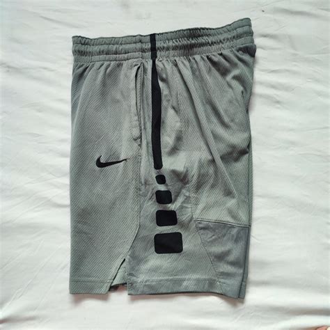 Nike elite gray black short, Men's Fashion, Bottoms, Shorts on Carousell