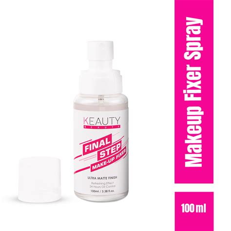 Ultra Matte Finish Makeup Fixer Spray – Keauty Beauty