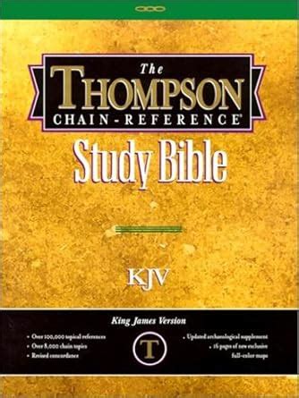 Buy Thompson Chain Reference Bible Book Online at Low Prices in India ...