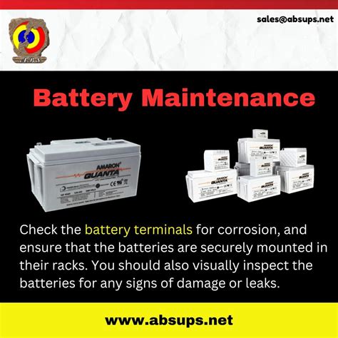 “Powering Your Business: The Importance of Regular Battery Maintenance for UPS Systems” | by ABS ...