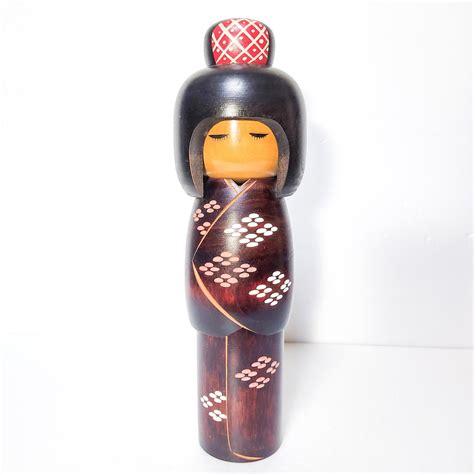 Kokeshi Doll Creative Japanese Vintage Handcraft by Hajime Miyashita ...