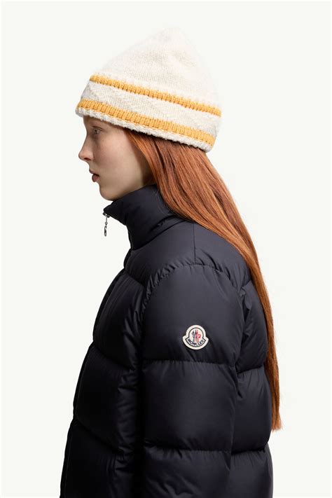 Navy Blue Mauzun Short Down Jacket - Short Down Jackets for Women ...