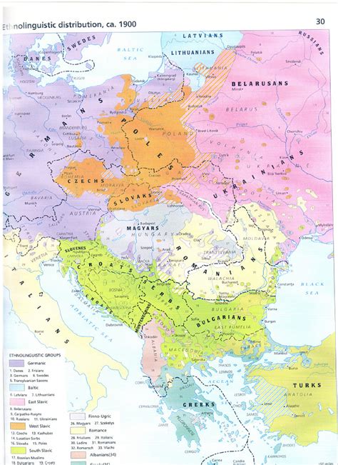 Europe Ethnic Map 的图像结果