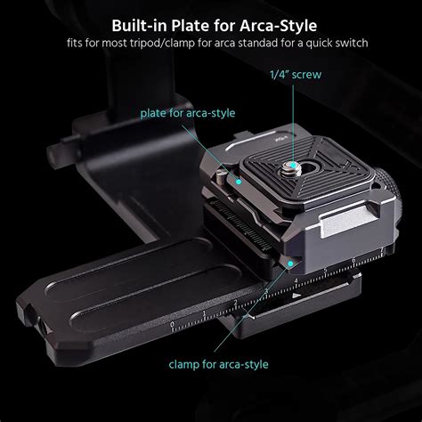 Buy MOSHUSO QR20 Rapid Switch Quick Release Plate Setup w 1/4 to 3/8 ...