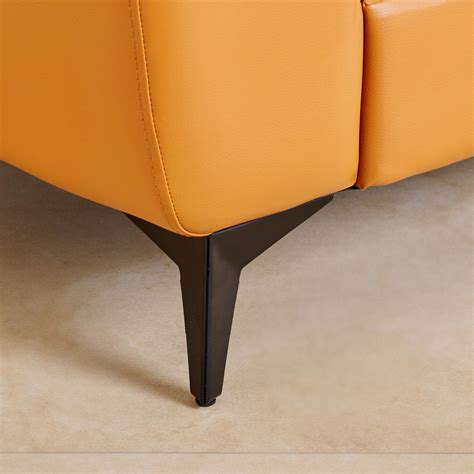 Buy Aprilla NXT Half Leather 1-Seater Sofa - Tan from Home Centre at ...