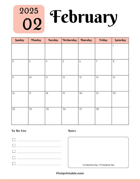 2025 Calendar With Notes