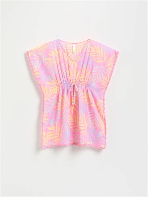 Strandjurk met patroon KLEUR MEERKLEURIG - RESERVED - 732EB-MLC